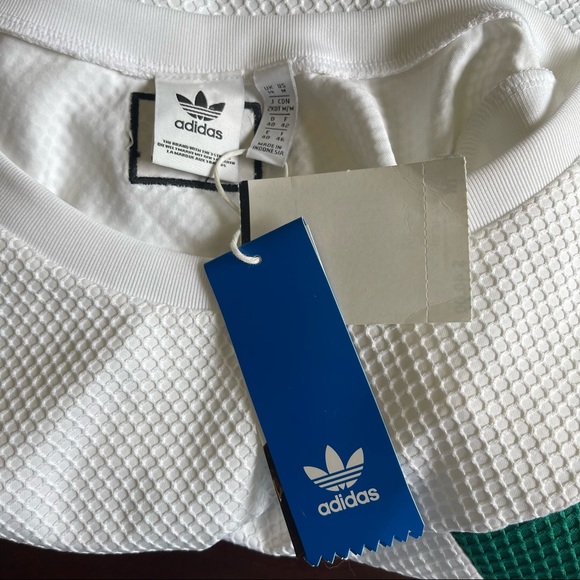 Adidas Originals White and Subgreen EQT Retro Limited Edition Tank Top Medium - Picture 6 of 9
